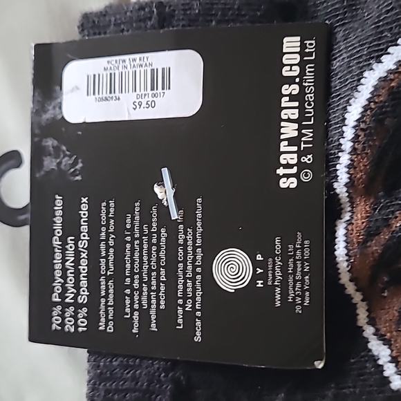 Starwars Rey Crew Socks - Picture 4 of 4